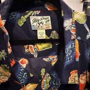 Big Dogs Hawaiian Shirts 2-Shirt Lot Men's 5XL Tropical Prints Big & Tall